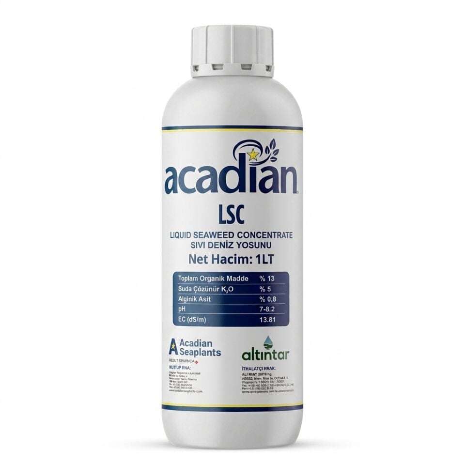Acadian LSC 1LT – Sıvı Deniz Yosunu Konsantresi